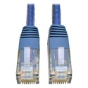 Photo of Tripp Lite N200-025-BL Cat6 UTP Gigabit Molded Patch Cable (RJ45 M/M) - Blue - 25 Foot
