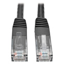 Photo of Tripp Lite N200-050-BK Cat6 UTP Gigabit Molded Patch Cable (RJ45 M/M) - Black - 50 Foot