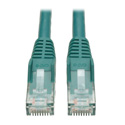 Photo of Tripp Lite N201-002-GN Cat6 Gigabit Snagless Molded Patch Cable (RJ45 M/M) - Green 2 Feet