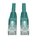 Photo of Tripp Lite N201-002-GN Cat6 UTP Gigabit Snagless Molded Patch Cable (RJ45 M/M) - Green - 2 Foot
