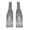 Photo of Tripp Lite N201-002-GY Cat6 UTP Gigabit Snagless Molded Patch Cable (RJ45 M/M) - Gray - 2 Foot