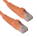 Photo of Tripp Lite N201-002-BL Cat6 Gigabit Snagless Patch Cable RJ45M/M Orange - 2 Foot