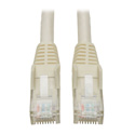 Photo of Tripp Lite N201-002-WH Cat6 UTP Gigabit Snagless Molded Patch Cable (RJ45 M/M) - White - 2 Foot