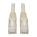 Photo of Tripp Lite N201-003-WH Cat6 UTP Gigabit Snagless Molded Patch Cable (RJ45 M/M) - White - 3 Foot
