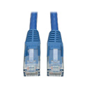 Tripp Lite N201-005-BL Cat6 Gigabit Snagless Molded Patch Cable RJ45 M/M - Blue - 5 Foot