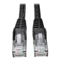 Photo of Tripp Lite N201-005-BK Cat6 UTP Gigabit Snagless Molded Patch Cable (RJ45 M/M) - Black - 5 Foot