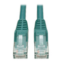 Photo of Tripp Lite N201-005-GN Cat6 UTP Gigabit Snagless Molded Patch Cable (RJ45 M/M) - Green - 5 Foot