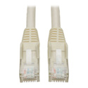 Photo of Tripp Lite N201-005-WH Cat6 Gigabit Snagless Molded Patch Cable (RJ45 M/M) - White 5 Feet