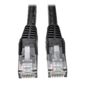 Photo of Tripp Lite N201-006-BK Cat6 Gigabit Snagless Molded Patch Cable (RJ45 M/M) - Black 6 Feet