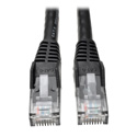 Photo of Tripp Lite N201-006-BK Cat6 UTP Gigabit Snagless Molded Patch Cable (RJ45 M/M) - Black - 6 Foot