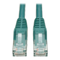 Photo of Tripp Lite N201-006-GN Cat6 Gigabit Snagless Molded Patch Cable (RJ45 M/M) - Green 6 Feet