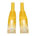 Photo of Tripp Lite N201-006-YW Cat6 UTP Gigabit Snagless Molded Patch Cable (RJ45 M/M) - Yellow - 6 Foot