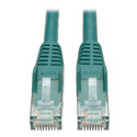 Photo of Tripp Lite N201-007-GN Cat6 Gigabit Snagless Molded Patch Cable (RJ45 M/M) - Green 7 Feet