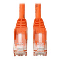 Photo of Tripp Lite N201-007-OR Cat6 Gigabit Snagless Molded Patch Cable (RJ45 M/M) - Orange 7 Feet