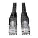 Photo of Tripp Lite N201-010-BK Cat6 UTP Gigabit Snagless Molded Patch Cable (RJ45 M/M) - Black - 10 Foot