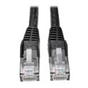 Photo of Tripp Lite N201-010-BK Cat6 Gigabit Snagless Molded Patch Cable (RJ45 M/M) - Black 10 Feet