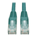 Photo of Tripp Lite N201-010-GN Cat6 Gigabit Snagless Molded Patch Cable (RJ45 M/M) - Green 10 Feet