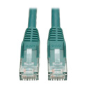 Photo of Tripp Lite N201-012-GN Cat6 Gigabit Snagless Molded Patch Cable (RJ45 M/M) - Green 12 Feet