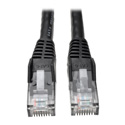 Photo of Tripp Lite N201-014-BK Cat6 UTP Gigabit Snagless Molded Patch Cable (RJ45 M/M) - Black - 14 Foot