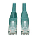 Photo of Tripp Lite N201-014-GN Cat6 Gigabit Snagless Molded Patch Cable (RJ45 M/M) - Green 14 Feet