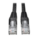Photo of Tripp Lite N201-020-BK Cat6 UTP Gigabit Snagless Molded Patch Cable (RJ45 M/M) - Black - 20 Foot