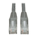 Photo of Tripp Lite N201-020-GY Cat6 UTP Gigabit Snagless Molded Patch Cable (RJ45 M/M) - Gray - 20 Foot
