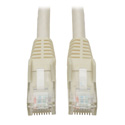Photo of Tripp Lite N201-020-WH Cat6 UTP Gigabit Snagless Molded Patch Cable (RJ45 M/M) - White - 20 Foot