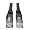 Photo of Tripp Lite N201-025-BK Cat6 UTP Gigabit Snagless Molded Patch Cable (RJ45 M/M) - Black - 25 Foot
