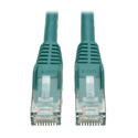 Photo of Tripp Lite N201-025-GN Cat6 Gigabit Snagless Molded Patch Cable (RJ45 M/M) - Green 25 Feet