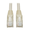 Photo of Tripp Lite N201-025-WH Cat6 UTP Gigabit Snagless Molded Patch Cable (RJ45 M/M) - White - 25 Foot