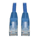 Tripp Lite N201-035-BL Cat6 Gigabit Snagless Molded Patch Cable (RJ45 M/M) - Blue 35 Feet