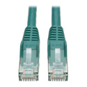 Photo of Tripp Lite N201-050-GN Cat6 UTP Gigabit Snagless Molded Patch Cable (RJ45 M/M) - Green - 50 Foot