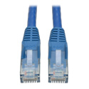 Tripp Lite N201-001-BL50BP Cat6 Gigabit Snagless Molded Patch Cable (RJ45 M/M) - Blue 1 Foot - 50 Piece Bulk Pack