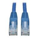 Photo of Tripp Lite N201-003-BL50BP Cat6 Gigabit Snagless Molded Patch Cable (RJ45 M/M) - Blue 3 Feet - 50 Piece Bulk Pack