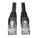 Photo of Tripp Lite N201-003-BK50BP Cat6 Gigabit Snagless Molded Patch Cable (RJ45 M/M) Black 3 feet 50-Piece Bulk Pack