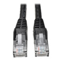 Tripp Lite N201-003-BK50BP Cat6 Gigabit Snagless Molded Patch Cable (RJ45 M/M) - Black - 3 Foot - 50-Piece Bulk Pack