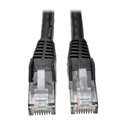 Tripp Lite N201-005-BK50BP Cat6 Gigabit Snagless Molded Patch Cable (RJ45 M/M) - Black - 5 Foot - 50-Piece Bulk Pack