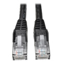 Tripp Lite N201-007-BK50BP Cat6 Gigabit Snagless Molded Patch Cable (RJ45 M/M) Black 7 feet 50-Piece Bulk Pack