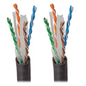 Photo of Tripp Lite N222-01K-BK Cat6 Gigabit 550 MHz Bulk Solid PVC Cable - Black 1000 Feet