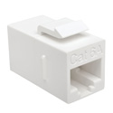 Photo of Tripp Lite N235-001-6A Cat6a Straight-Through Modular In-Line Snap-In Coupler (RJ45 F/F)