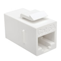 Tripp Lite N235-001-6A Cat6a Straight-Through Modular In-Line Snap-In Coupler (RJ45 F/F)