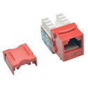 Photo of Tripp Lite N238-025-RD Cat6/Cat5e 110 Style Punch Down Keystone Jack - Red 25-Pack