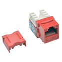 Tripp Lite N238-025-RD Cat6/Cat5e 110 Style Punch Down Keystone Jack - Red 25-Pack