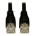Photo of Tripp Lite N261-005-BK Augmented Cat6 (Cat6a) Snagless 10G Certified Patch Cable (RJ45 M/M) - Black 5 Feet