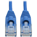 Tripp Lite N261-S05-BL Slim Cat6A 10G Snagless Molded UTP Ethernet Network Patch Cable - (RJ45 M/M)- Blue - 5-Ft