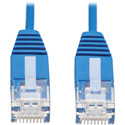 Photo of Tripp Lite N261-UR03-BL Cat6a Gigabit Molded Ultra-Slim 10G M/M Ethernet Cable - Blue - 3 Foot