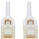 Photo of Tripp Lite N261AB-S01-WH Safe-IT Cat6a Ethernet Cable - Antibacterial / Snagless - Slim - Male/Male - 1 Foot