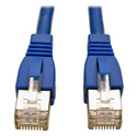 Photo of Tripp Lite N262-005-BL Augmented Cat6 (Cat6a) Shielded Snagless 10G Certified Patch Cable (RJ45 M/M) - Blue 5 Feet