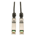 Photo of Tripp Lite N280-008-BK SFPplus 10Gbase-CU Passive Twinax Copper Cable Black 8 Feet