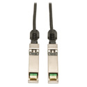 Tripp Lite N280-20N-BK SFPplus 10Gbase-CU Passive Twinax Copper Cable Black 20-Inch